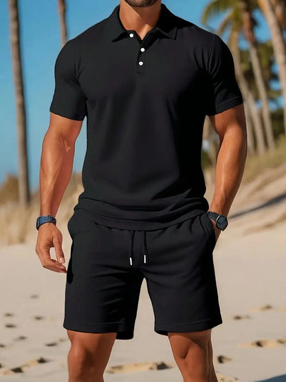 Mavi Men's Polo Set | Casual Stretch Fabric for Spring & Summer 5