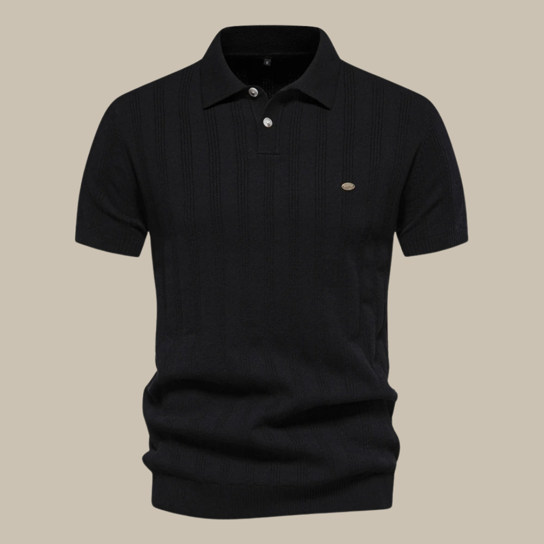 Max Men's Polo Shirt | 100% Wool, Short Sleeve Casual Wear 1