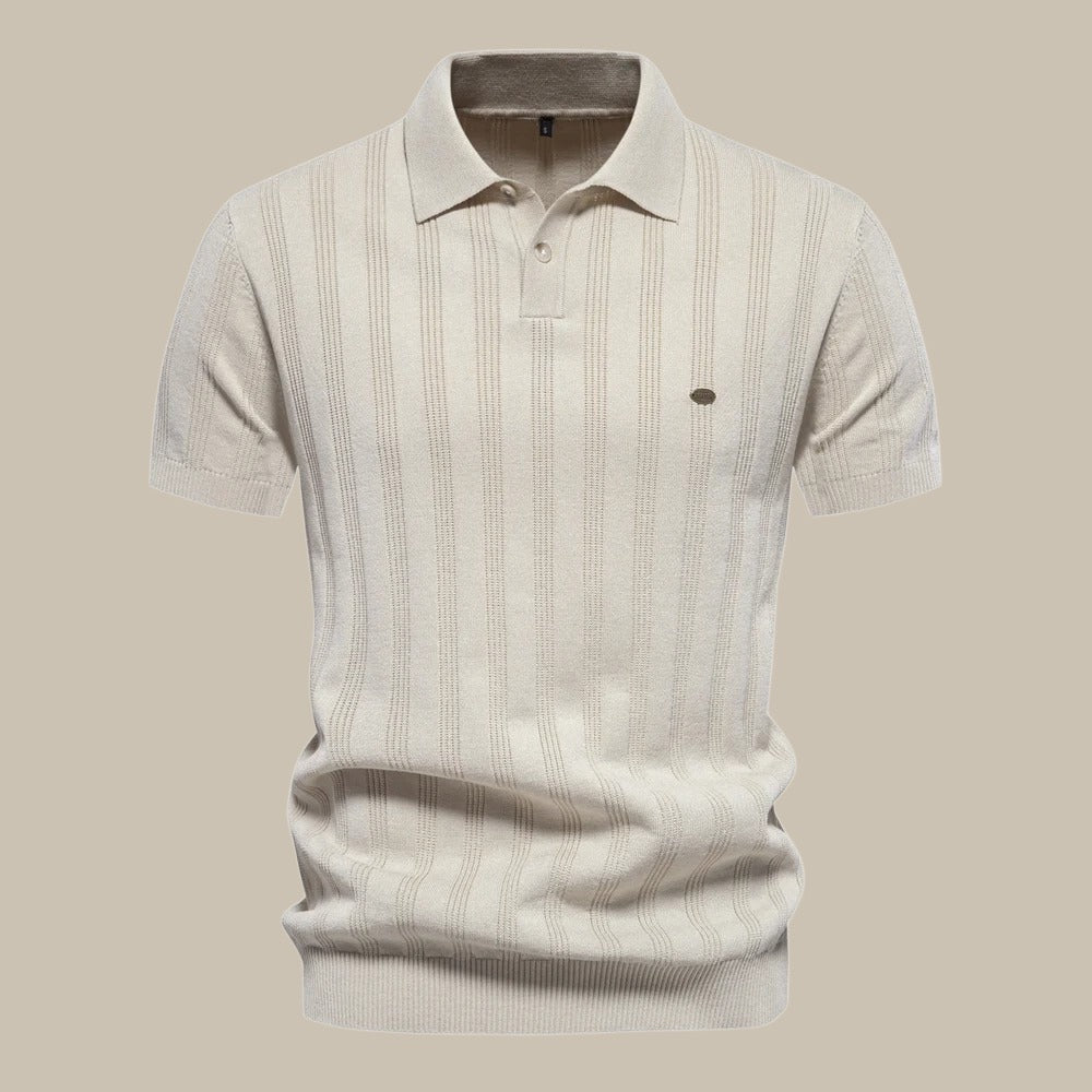 Max Men's Polo Shirt | 100% Wool, Short Sleeve Casual Wear 7