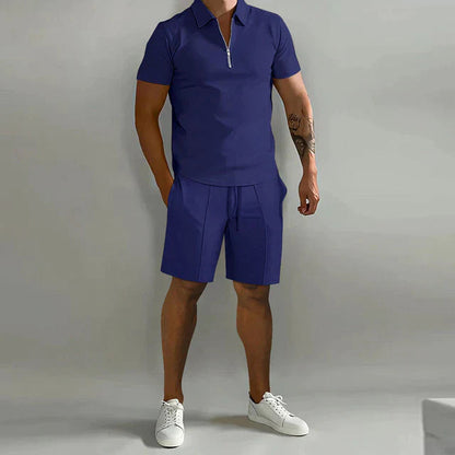 Max Men's Summer Set | Premium Polo and Shorts, Luxurious Fabric 3