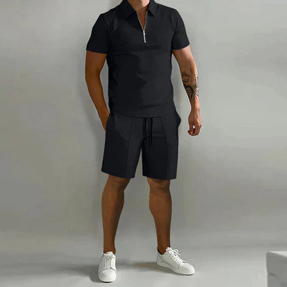 Max Men's Summer Set | Premium Polo and Shorts, Luxurious Fabric 7