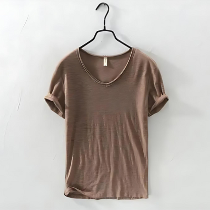 Max Men's V-Neck T-Shirt | Premium Cotton Blend, Casual 10