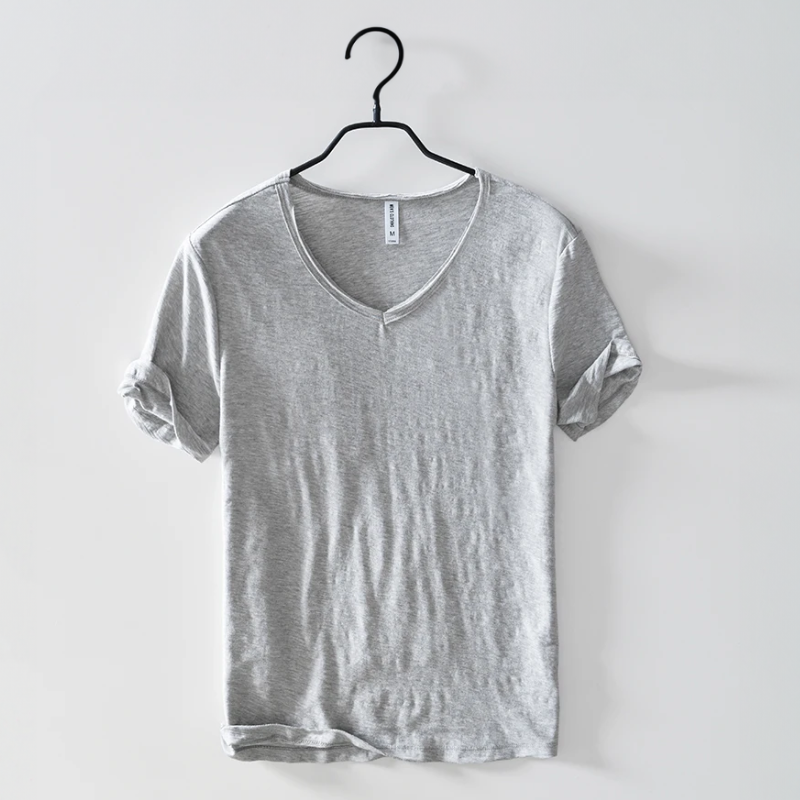 Max Men's V-Neck T-Shirt | Premium Cotton Blend, Casual 2