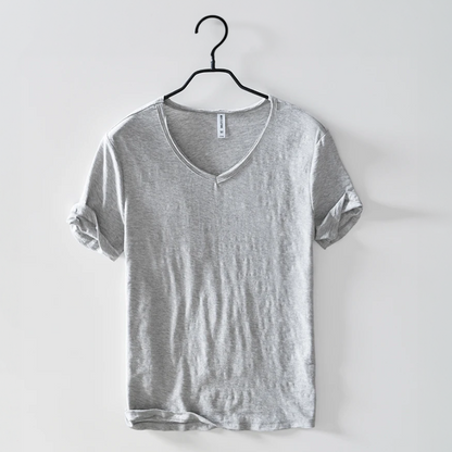Max Men's V-Neck T-Shirt | Premium Cotton Blend, Casual 2
