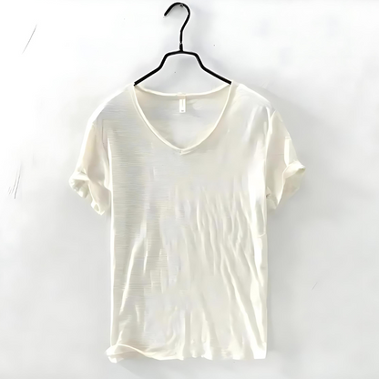 Max Men's V-Neck T-Shirt | Premium Cotton Blend, Casual 3