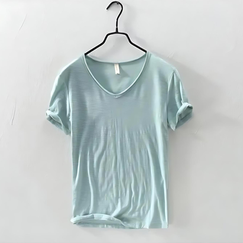 Max Men's V-Neck T-Shirt | Premium Cotton Blend, Casual 5