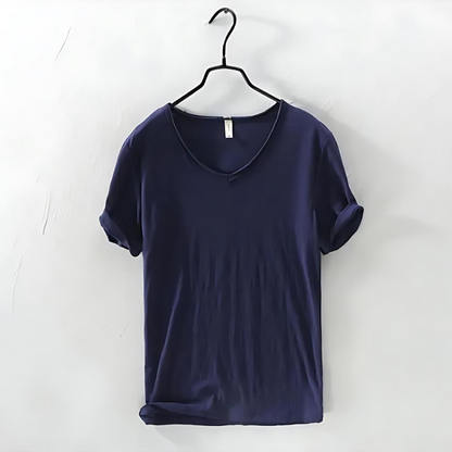 Max Men's V-Neck T-Shirt | Premium Cotton Blend, Casual 7