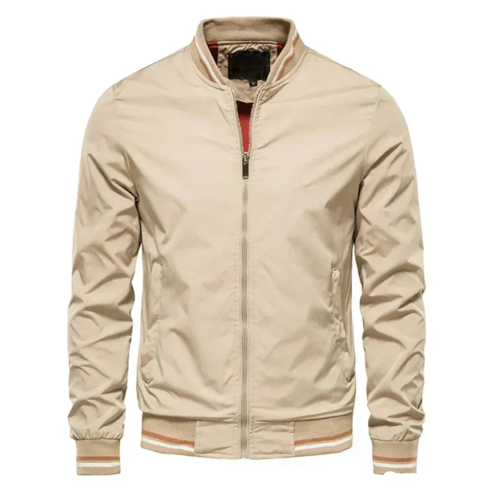 Milo Men's Bomber Jacket | Lightweight Cotton Blend 3