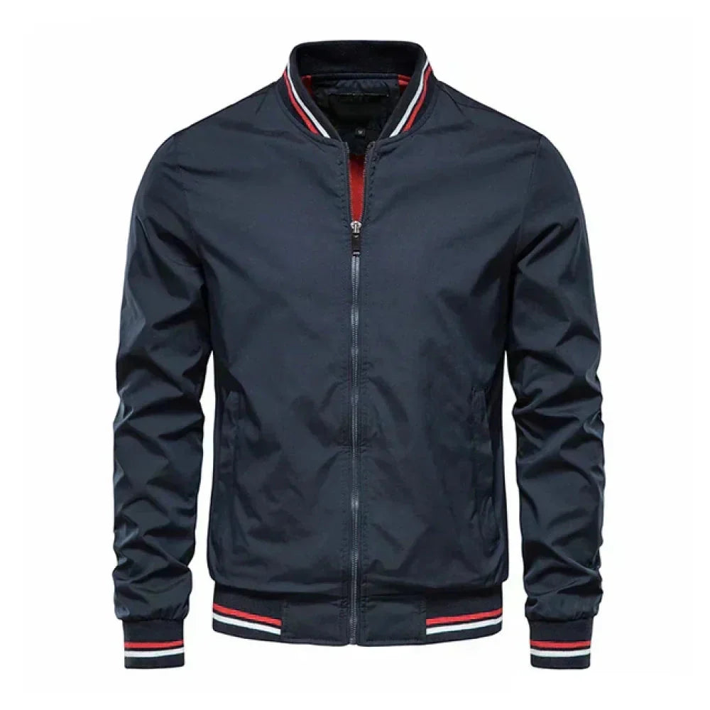 Milo Men's Bomber Jacket | Lightweight Cotton Blend 8