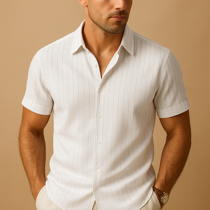 Milo Men's Summer Shirt | Lightweight Cotton Blend 4