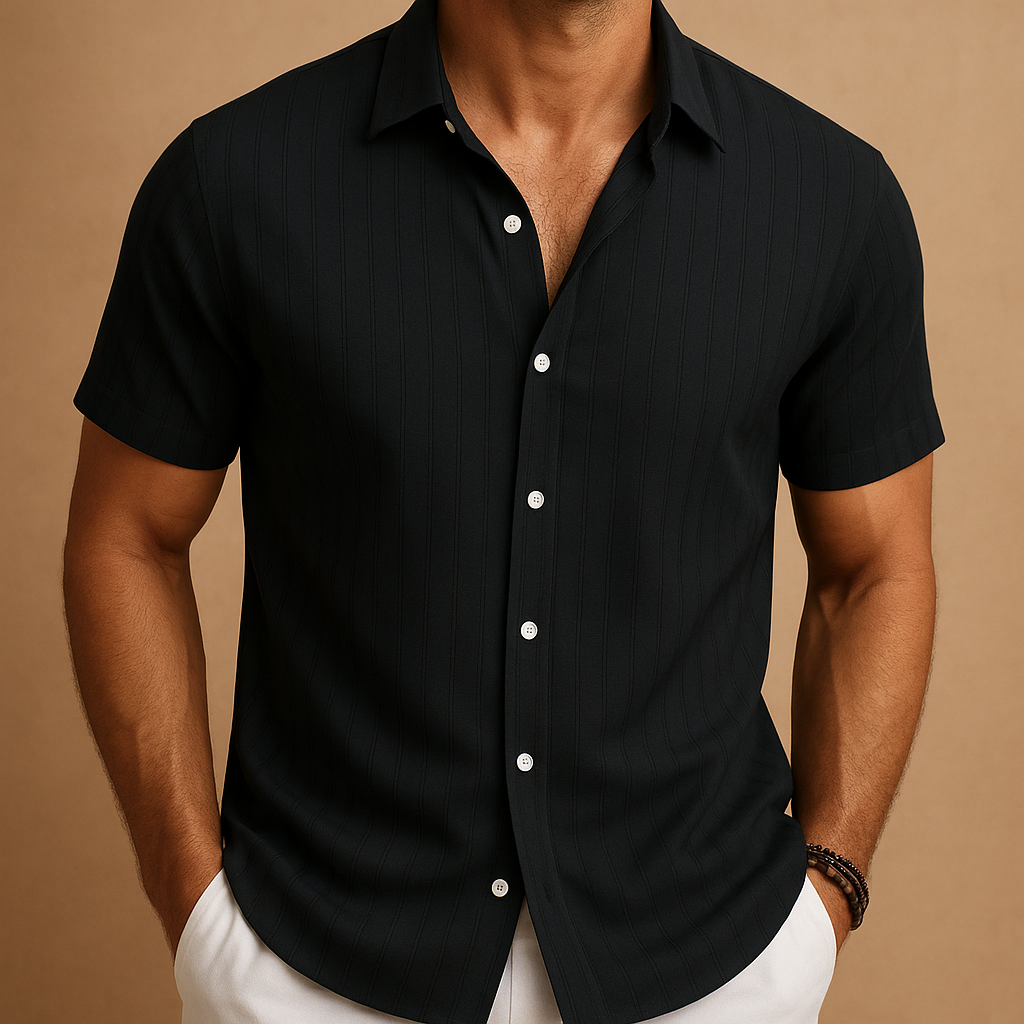 Milo Men's Summer Shirt | Lightweight Cotton Blend 9