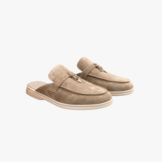 Women’s Slip-On Loafers with Buckle – Noretta
