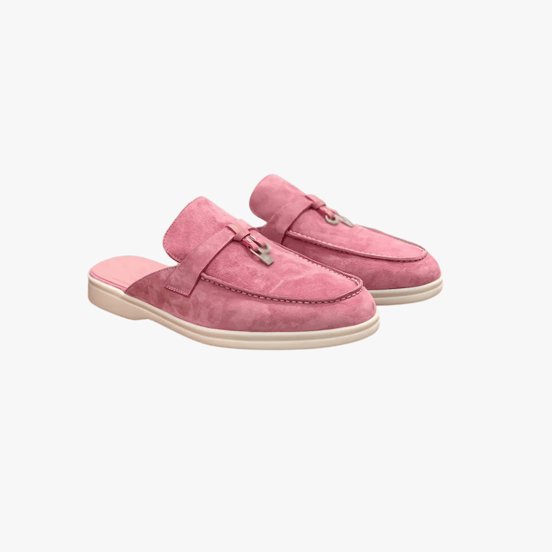 Women’s Slip-On Loafers with Buckle – Noretta