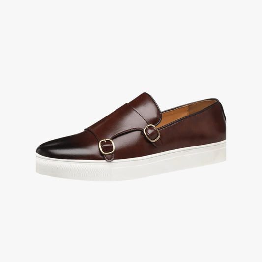Leather Slip-On Loafers with Horsebit Detail – Renaro