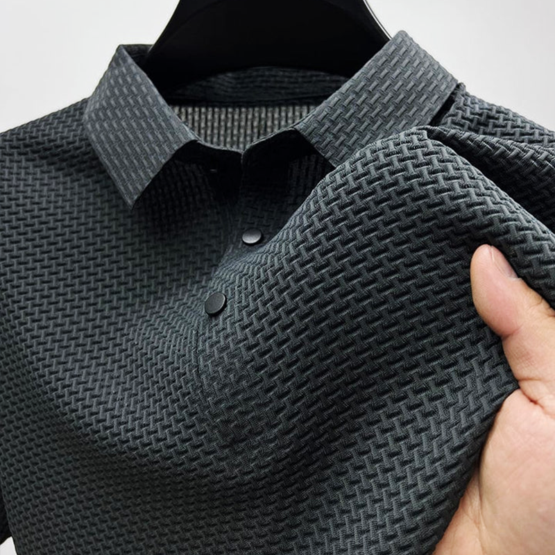 Elegant Polo Shirt with Refined Finish – Rovien