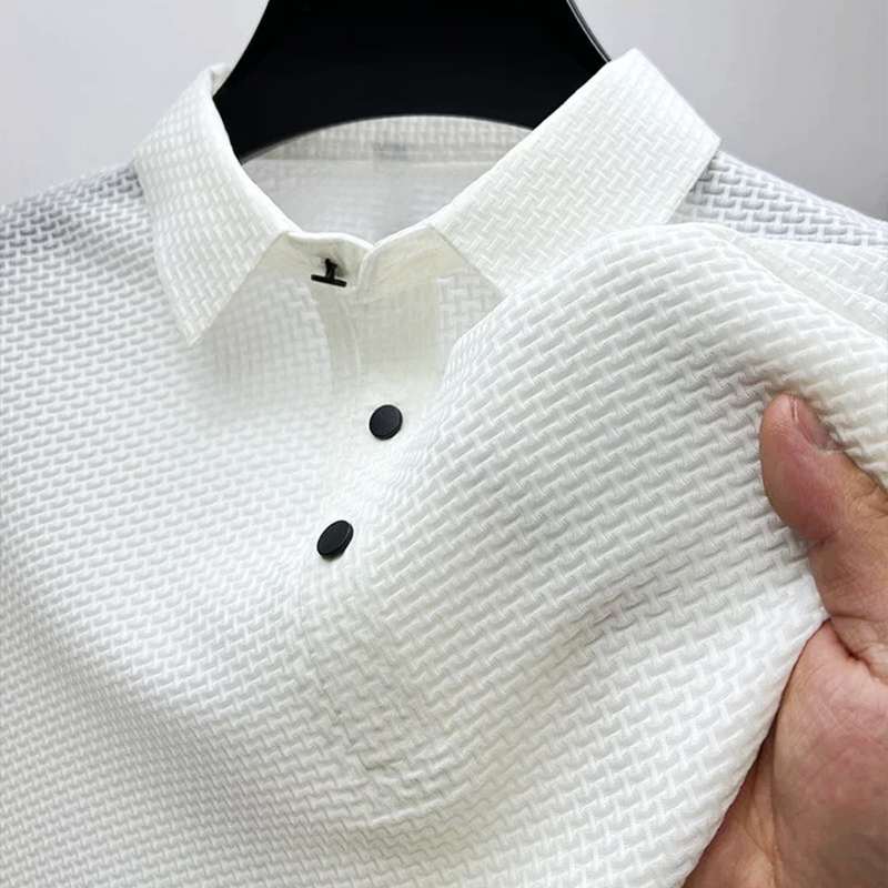 Elegant Polo Shirt with Refined Finish – Rovien