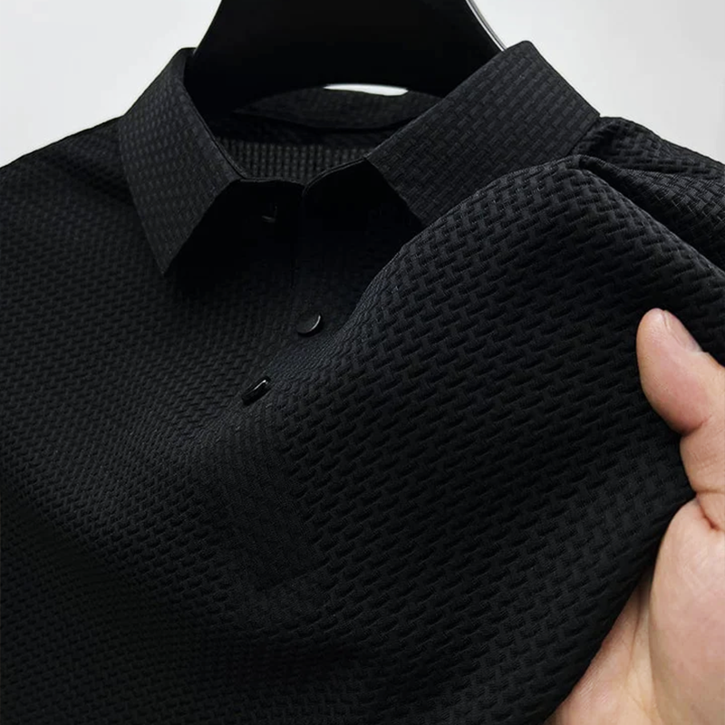 Elegant Polo Shirt with Refined Finish – Rovien