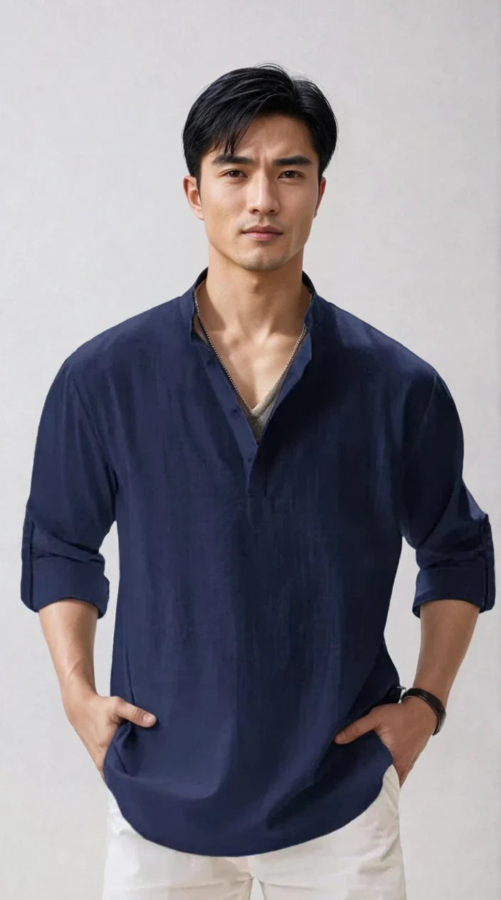 Lior – Men’s Lightweight Button-Up Shirt