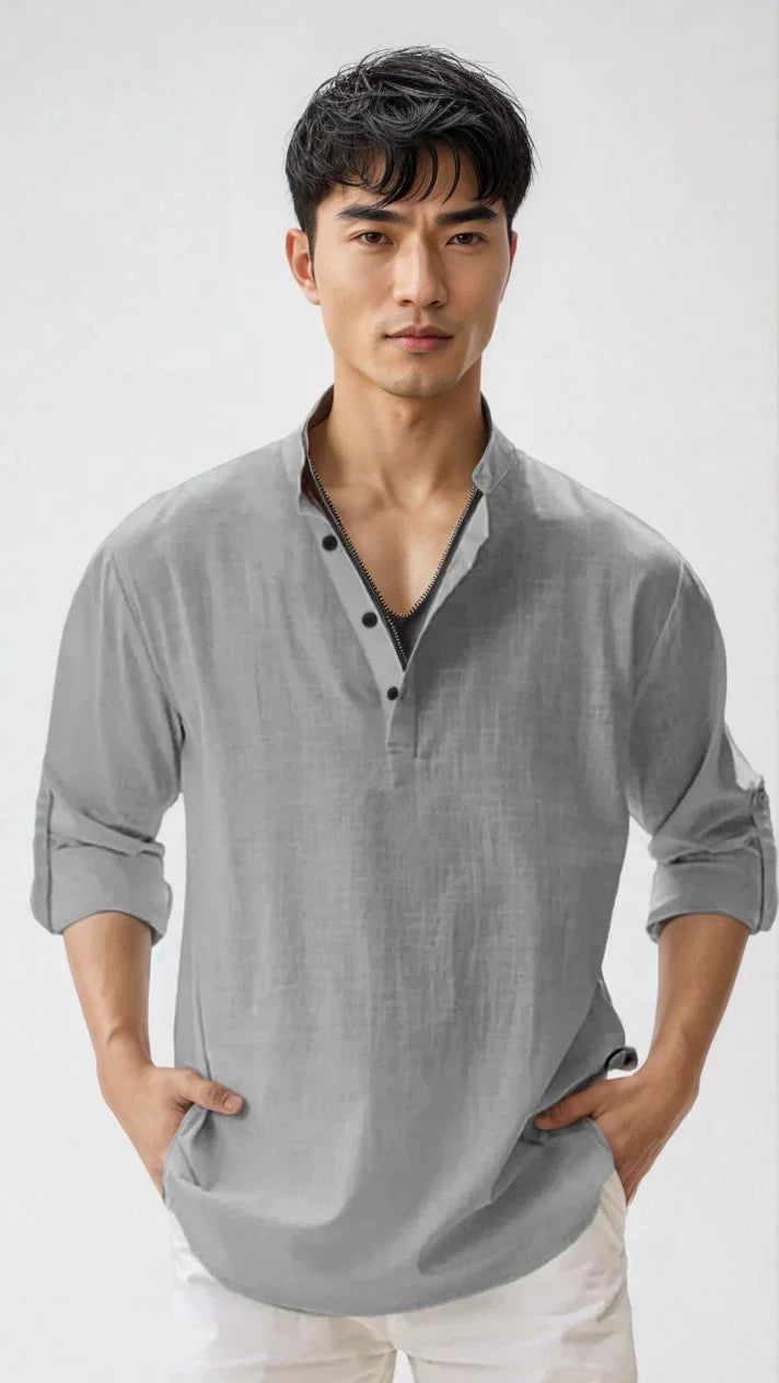 Lior – Men’s Lightweight Button-Up Shirt