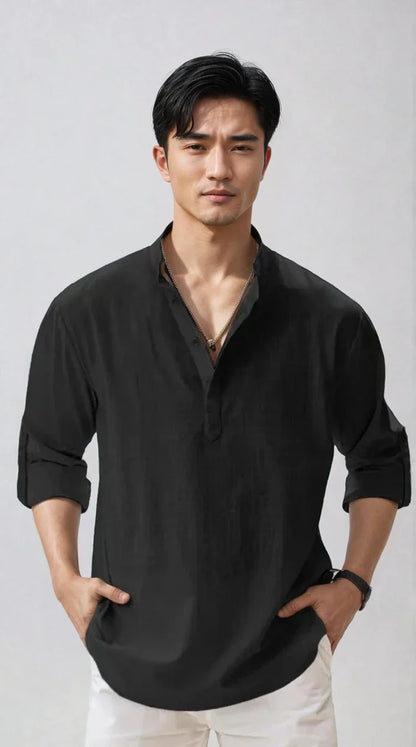 Lior – Men’s Lightweight Button-Up Shirt