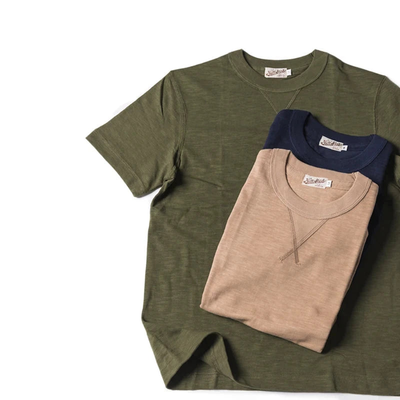 Madden – Heavyweight Retro Cotton Tee for Men