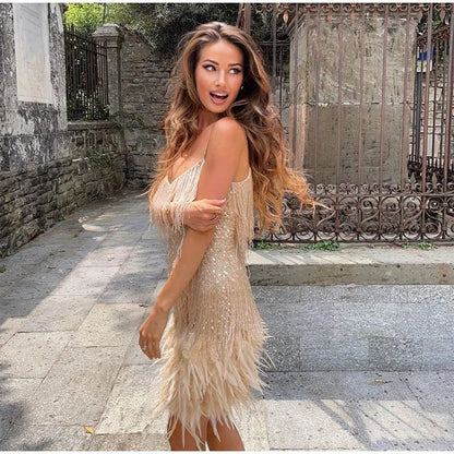 Sassy Women's Cocktail Dress | Luxurious Fabric, Figure-Hugging Fit 5