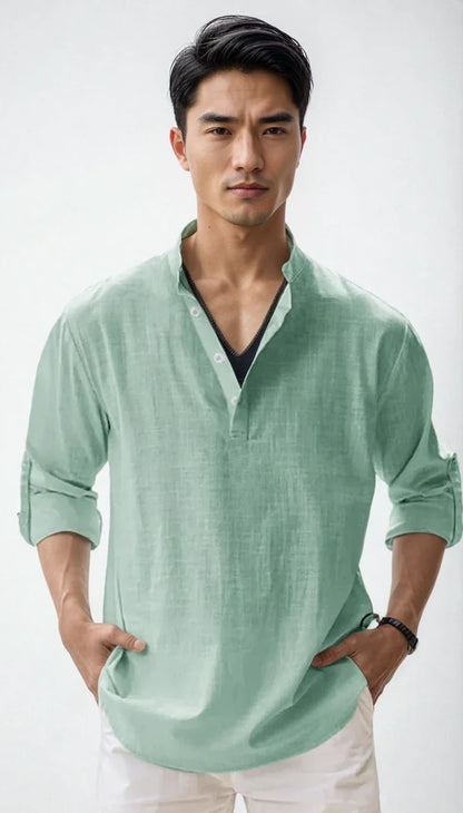 Lior – Men’s Lightweight Button-Up Shirt