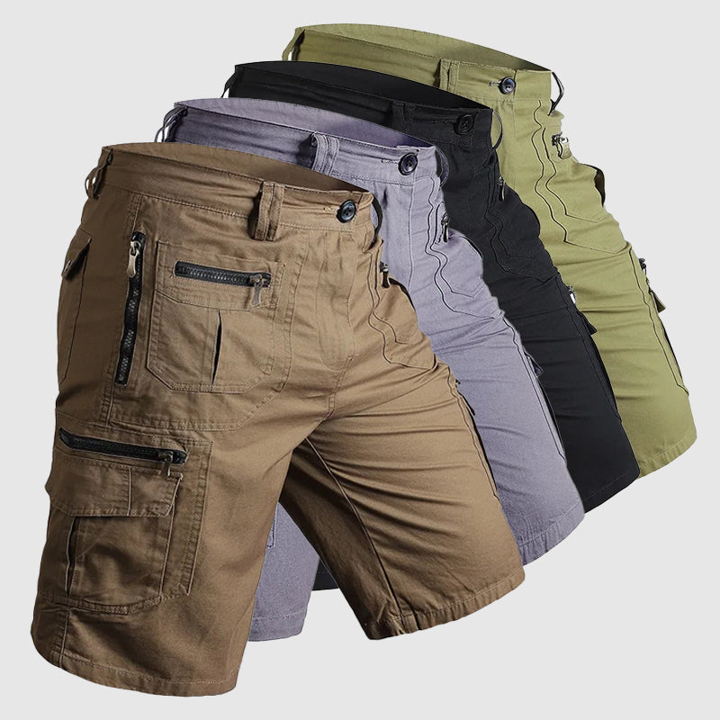 Men’s Multi-Pocket Cargo Shorts – Tavik