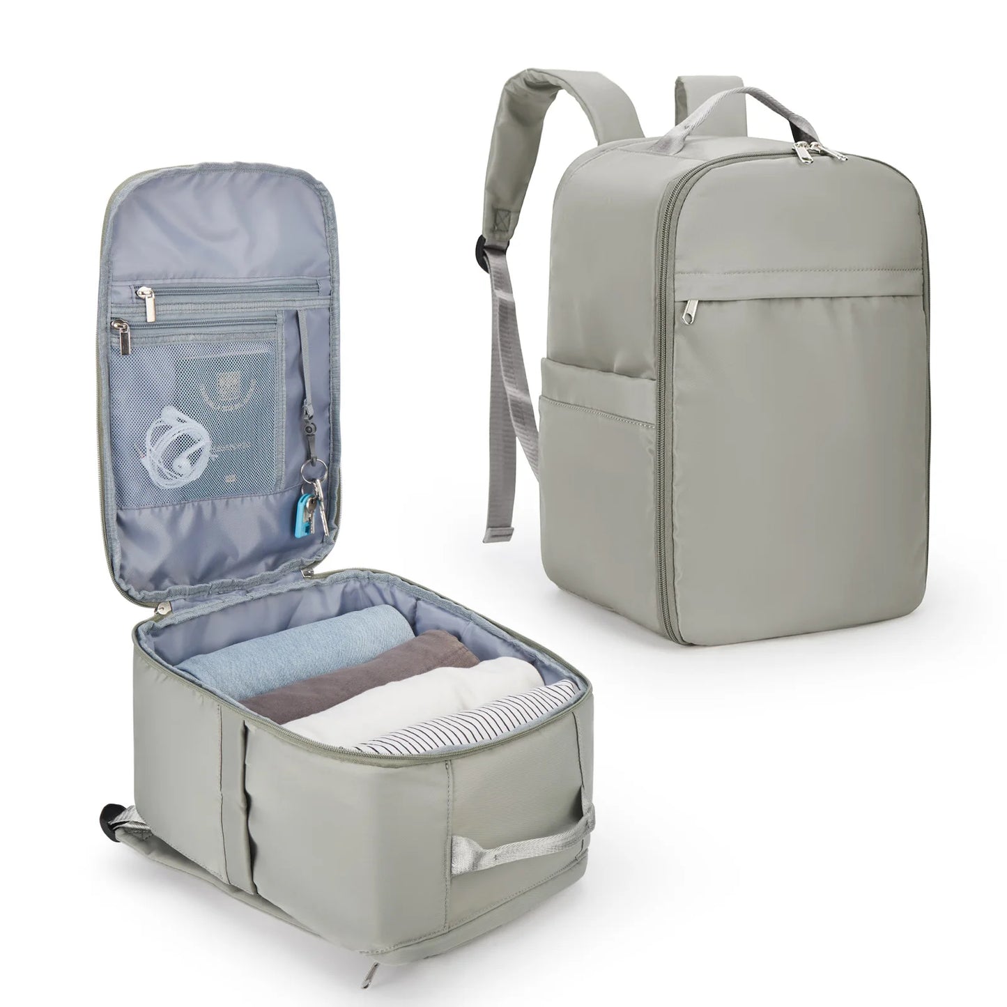 Travel Backpack 40x20x25 cm – Carry On Backpack with Padded Laptop Sleeve and Multiple Compartments for Organized Storage 11