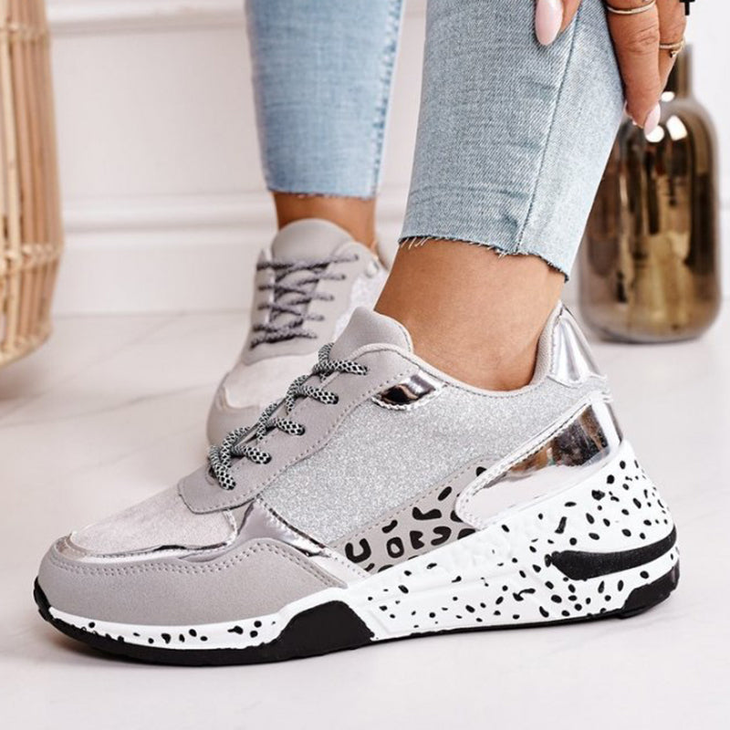 Lunarelle – Supportive Lace-Up Sneakers for Women