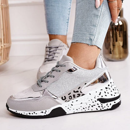 Lunarelle – Supportive Lace-Up Sneakers for Women
