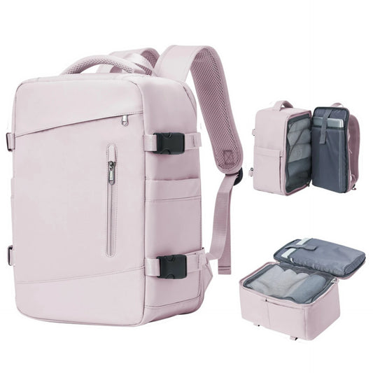 Women's Travel Backpack for Ryanair and Wizzair – Lightweight Cabin Bag 40x20x25 cm, Stylish and Durable Ladies Backpack 0
