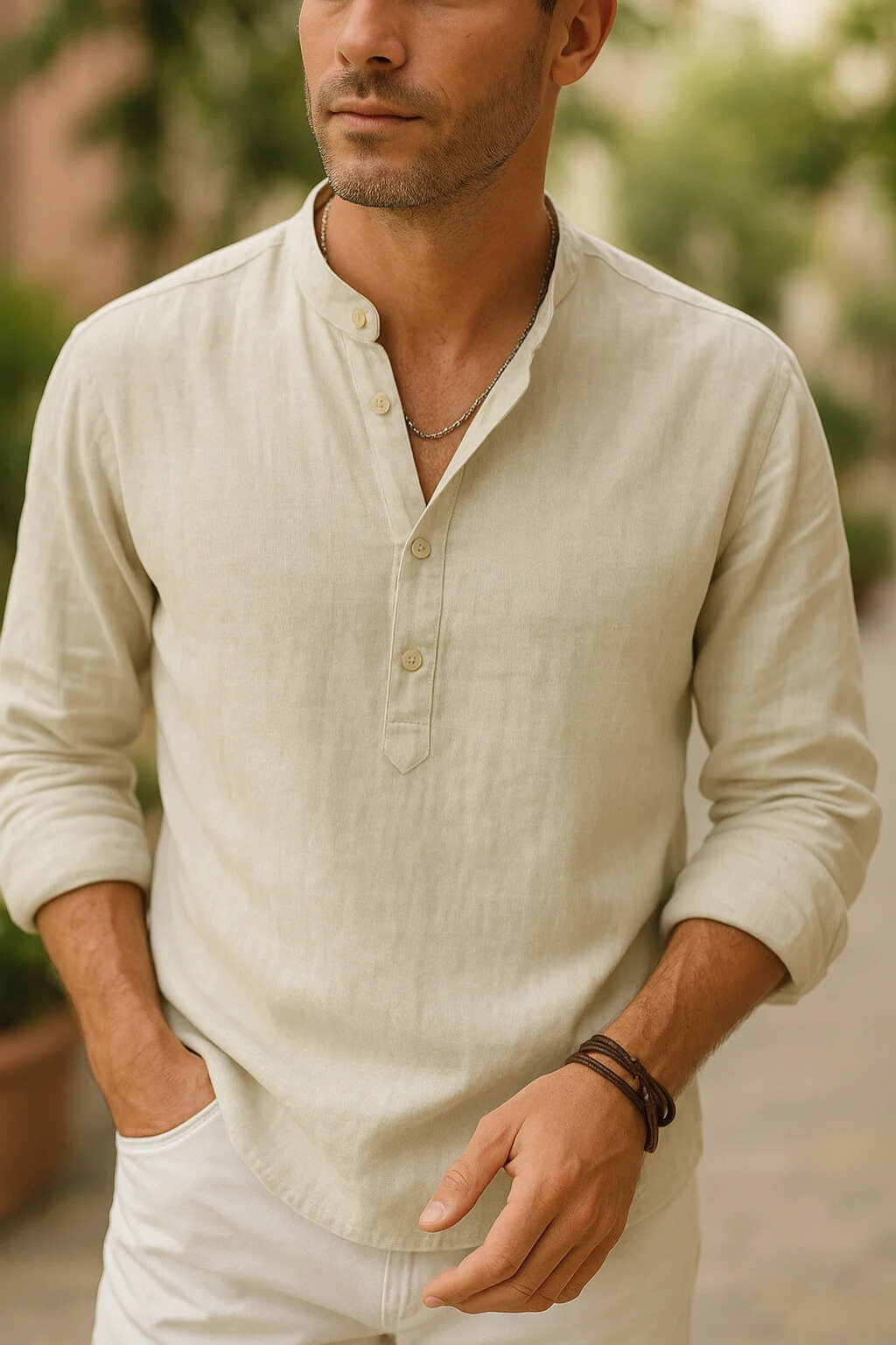 Linen Short Sleeve Shirt – Zairano