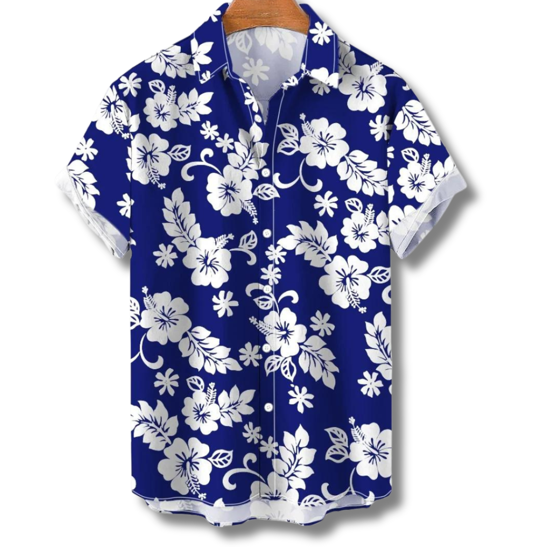 Floral relaxed fit shirt – Zorano