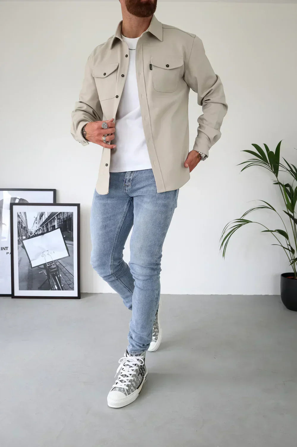 Men’s casual overshirt – Callen