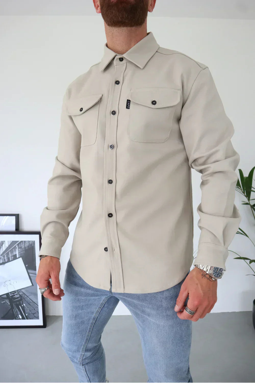 Men’s casual overshirt – Callen
