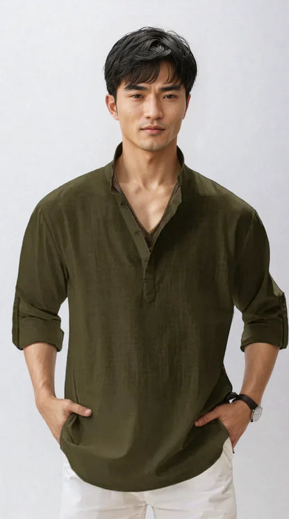 Lior – Men’s Lightweight Button-Up Shirt