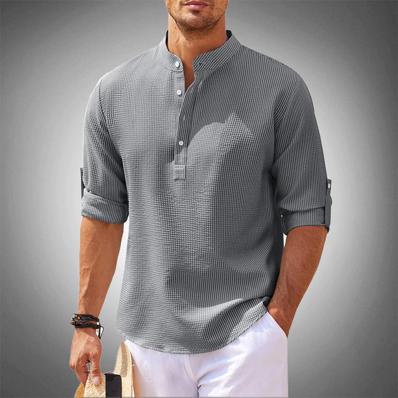 Elian – Men’s Smart Casual Shirt with Tailored Fit