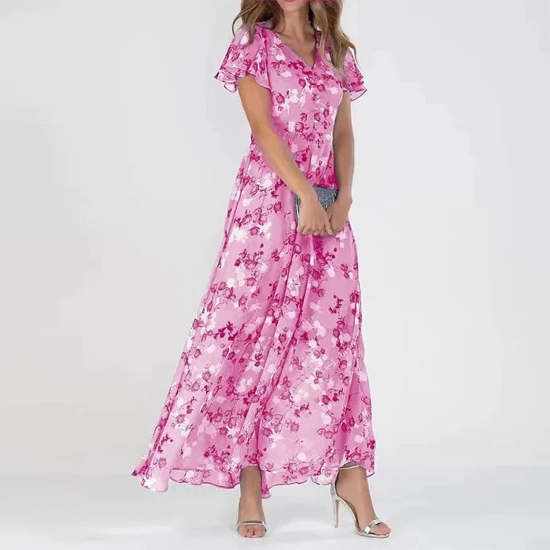 Arielle – Elegant Floral Dress