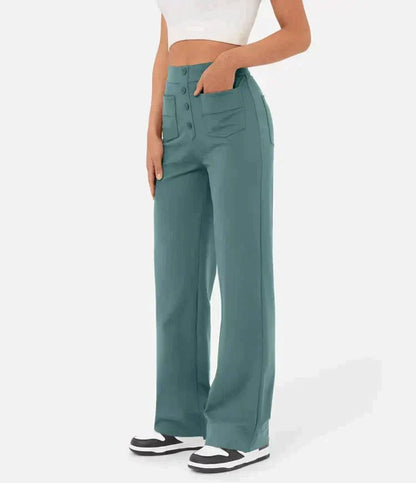 Sierra – Women’s Stretchy High Waisted Everyday Trousers