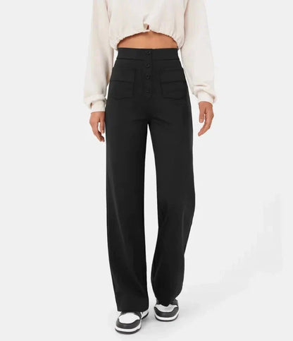 Sierra – Women’s Stretchy High Waisted Everyday Trousers