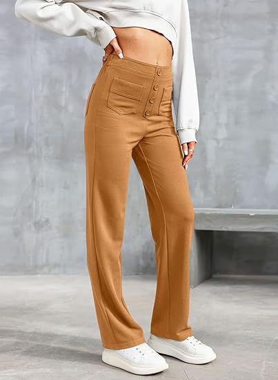 Sierra – Women’s Stretchy High Waisted Everyday Trousers