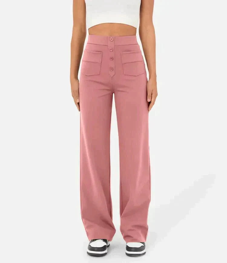 Sierra – Women’s Stretchy High Waisted Everyday Trousers