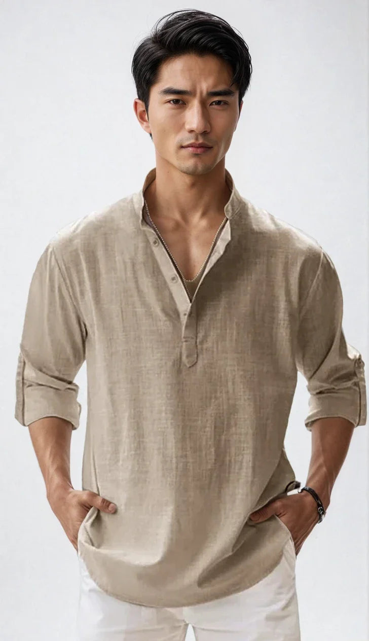 Lior – Men’s Lightweight Button-Up Shirt