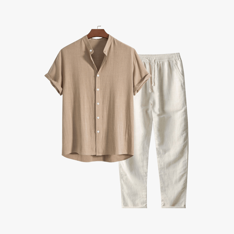 Men’s Linen Co-ord Set – Tavonte