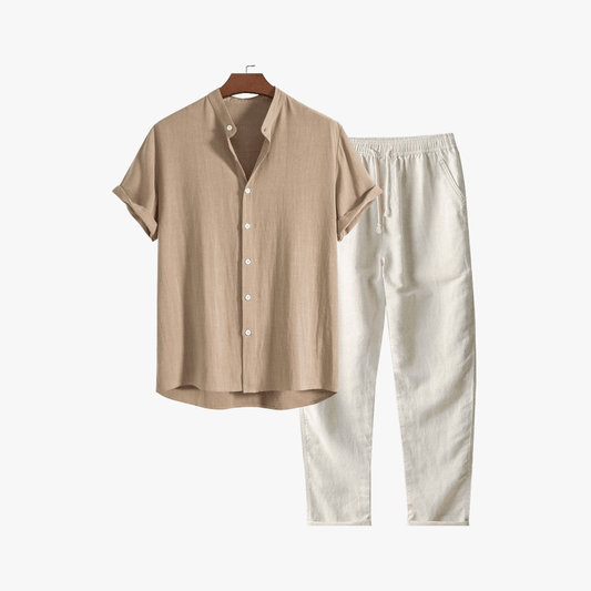 Men’s Linen Co-ord Set – Tavonte