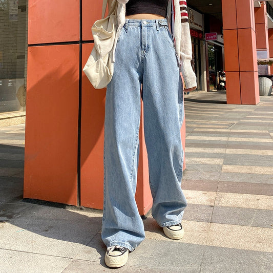 Nyra – Women’s High Waist Wide Leg Streetwear Trousers