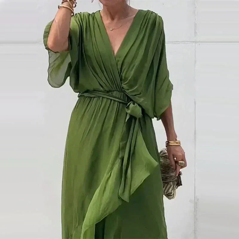 Virella - Deep V Formal Dress