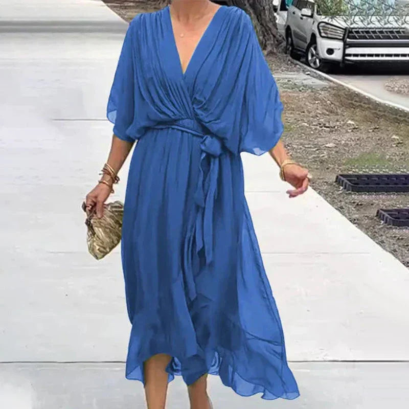 Virella - Deep V Formal Dress