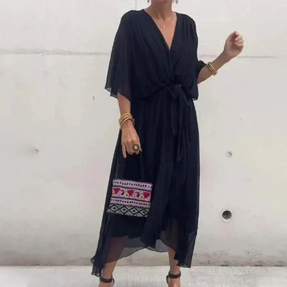 Virella - Deep V Formal Dress